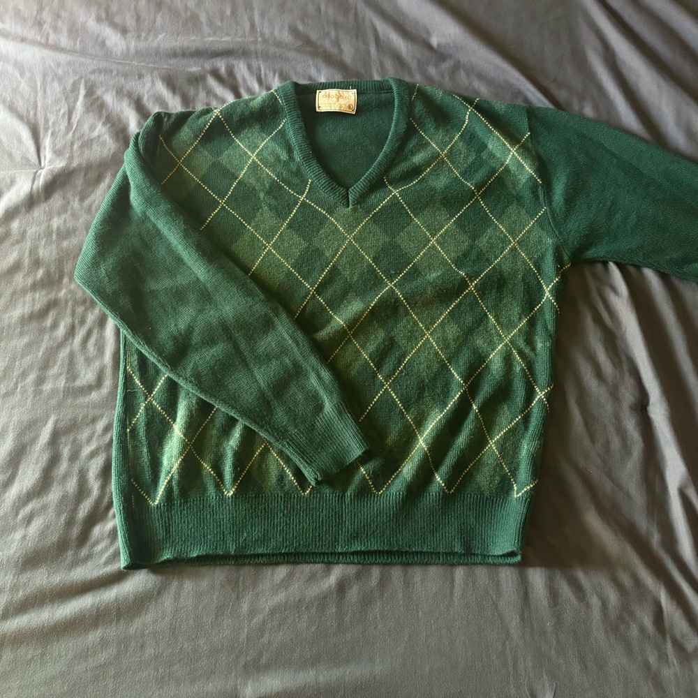 [VINTAGE] Argyle Sweater